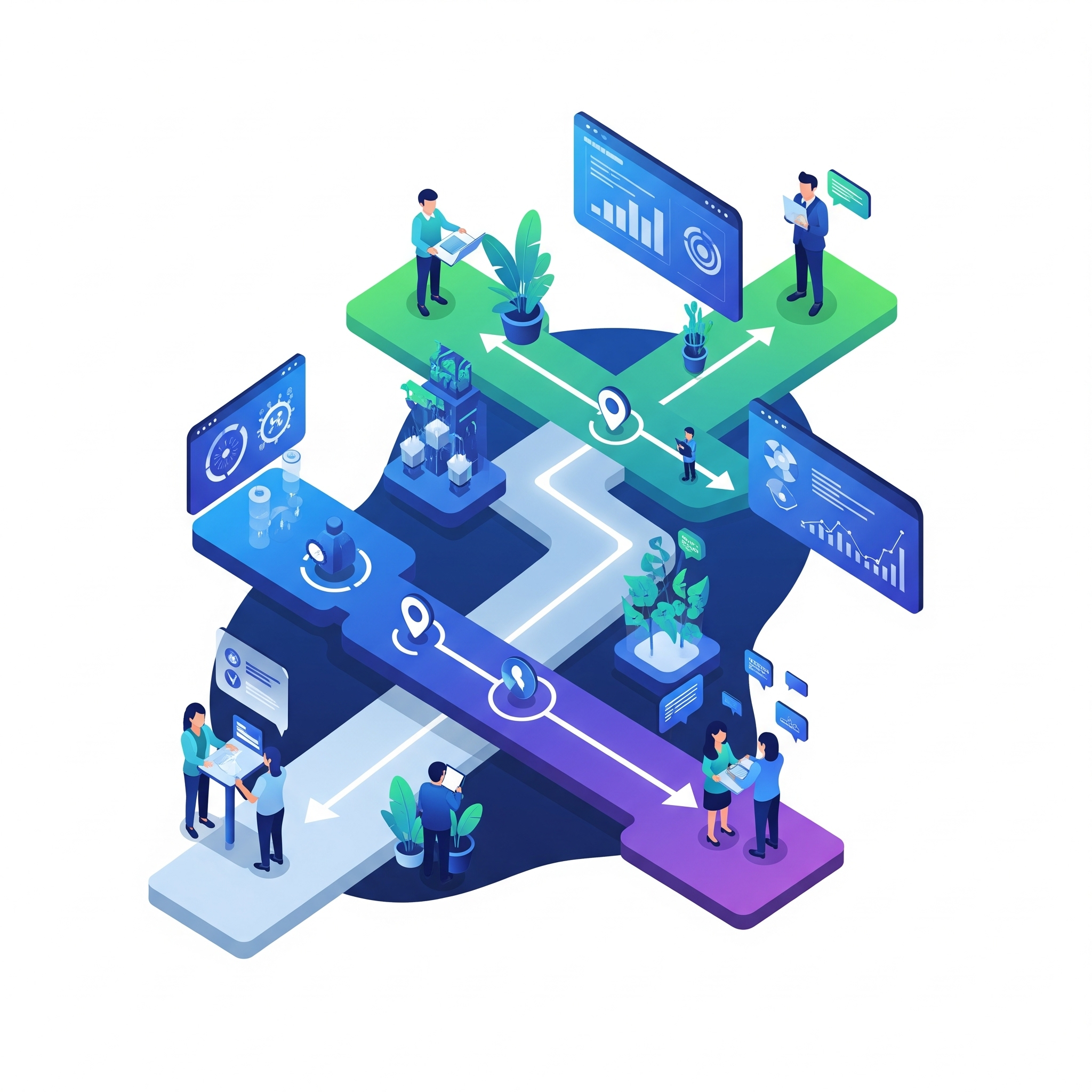 HR Transformation Roadmap Visualization